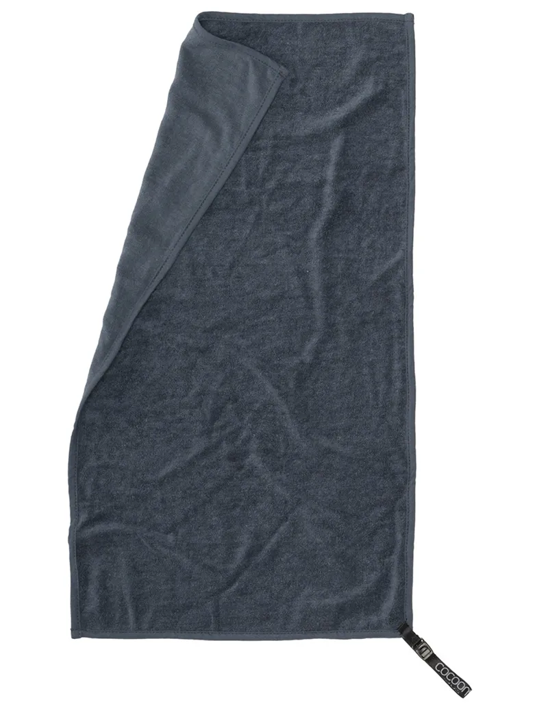 Cocoon Small Sustainable Eco Travel Towel - Deep Ocean-2